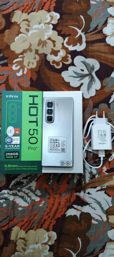 Infinix Hot 50 Pro Plus new condition 8+8/256 warranty b pari hai