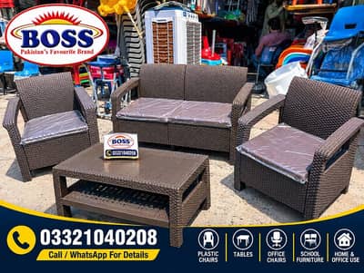 Boss Allegra Style Rattan Sofa Set – Outdoor Sofa Set & Outdoor Chairs