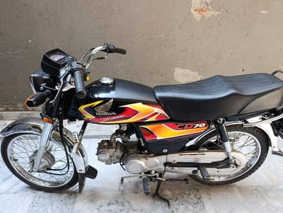 honda cd 70 black