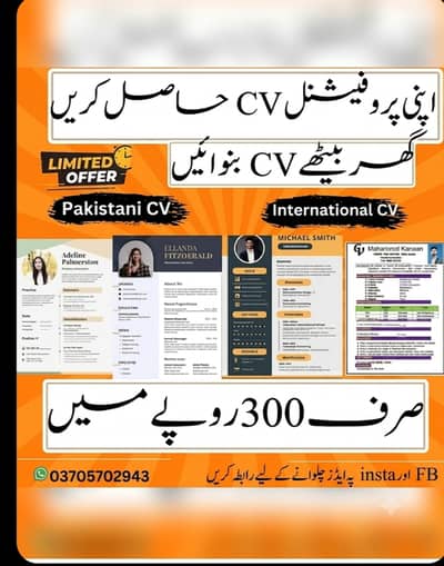 Professional cv maker