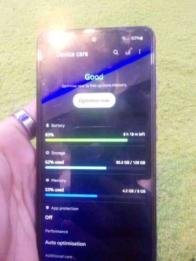 Samsung Mobile A52 argent sell