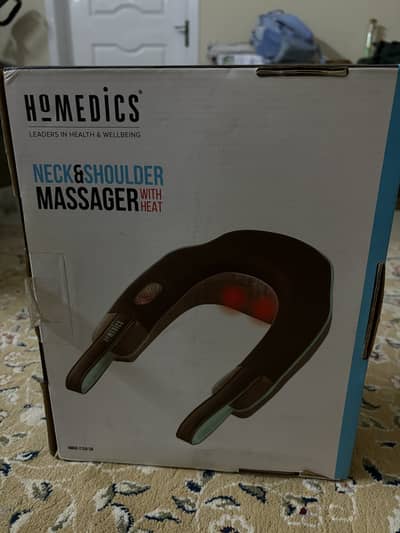 HoMedics NMSQ-215 Neck & Shoulder Massager with Heat – Brand New