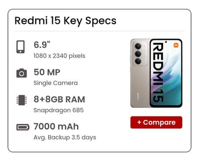 Xiaomi Redmi 15