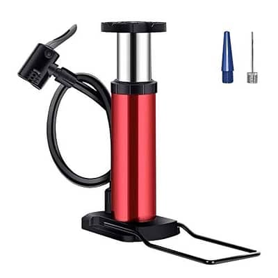 High Pressure Foot Air Pump – Heavy-Duty Mini Foot Pump for Bicycle, B
