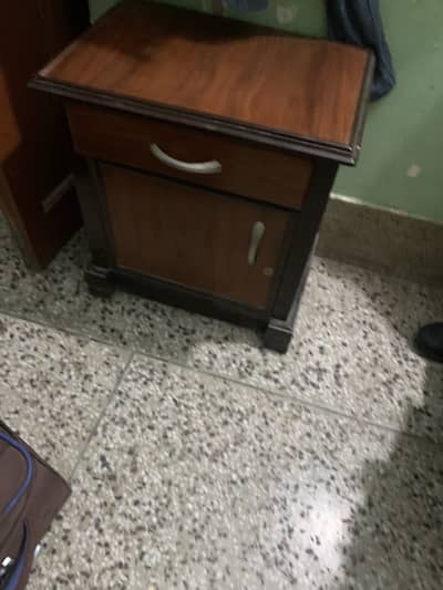 Double Bed, Side tables and dressing