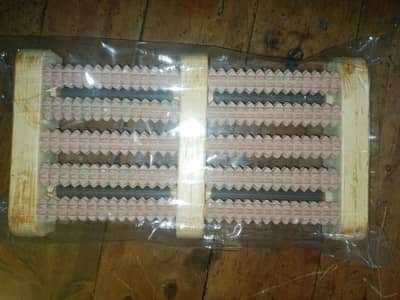 Acupressure Wooden Foot Roller Massager for Pain Relief