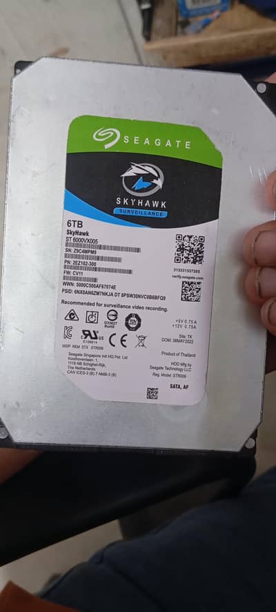 6TB Hard Drive for sale