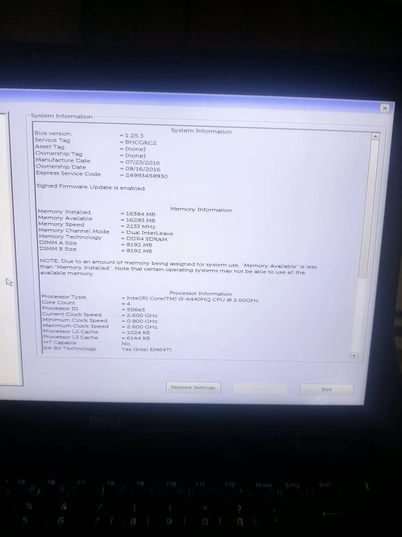 DELL Latitude E5470 4