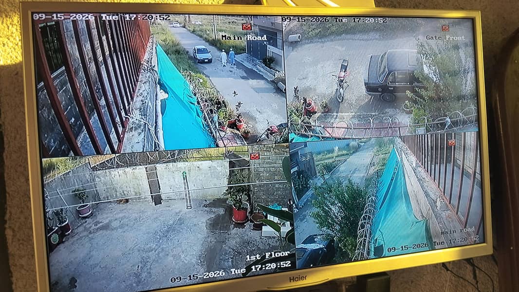 4 build camera 1 DVR 0