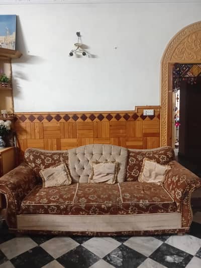 4 seater sofa  with queshan royal style sofa