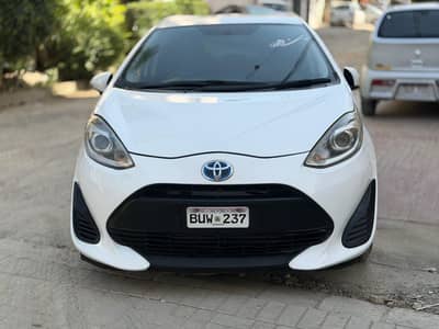 Toyota Aqua 2018 reg 2022 S Key White Colour Almost Orignal