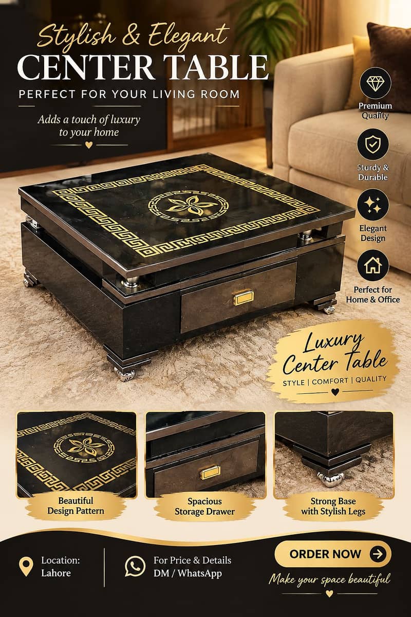 Center table 3