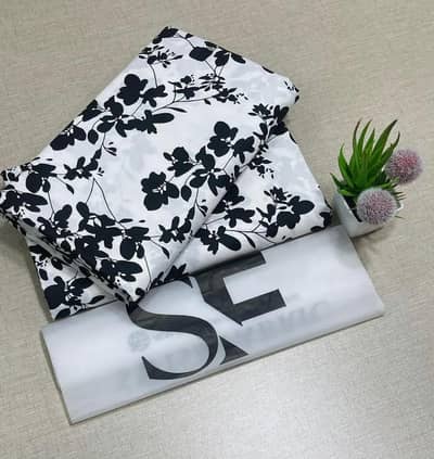 Ladies 3 pieces lawn suit _ New design