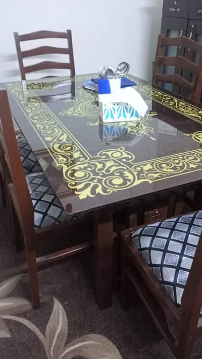 six seater dining table