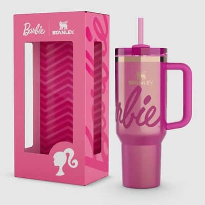 The Stanley Barbie Quencher 40oz Tumbler Barbie™ Icon