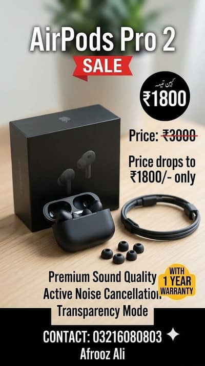 Features: Active Noise Cancellation & Transparency Mode