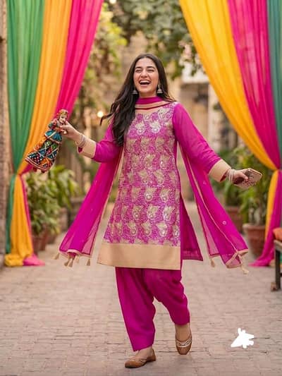 Beautiful fancy full heavy sitara work dress for sale