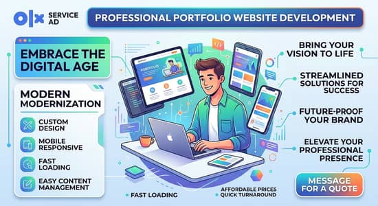 Portfolio website developer