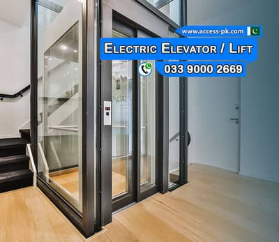 Residential Elevator / Lift Installation  / Electric Home Lift setup