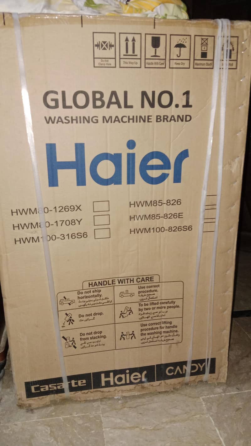 haier automatic machine 0