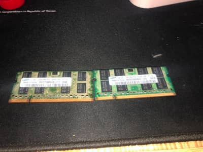 2x2GB DDR2 Laptop Ram Sticks (4GB Total)