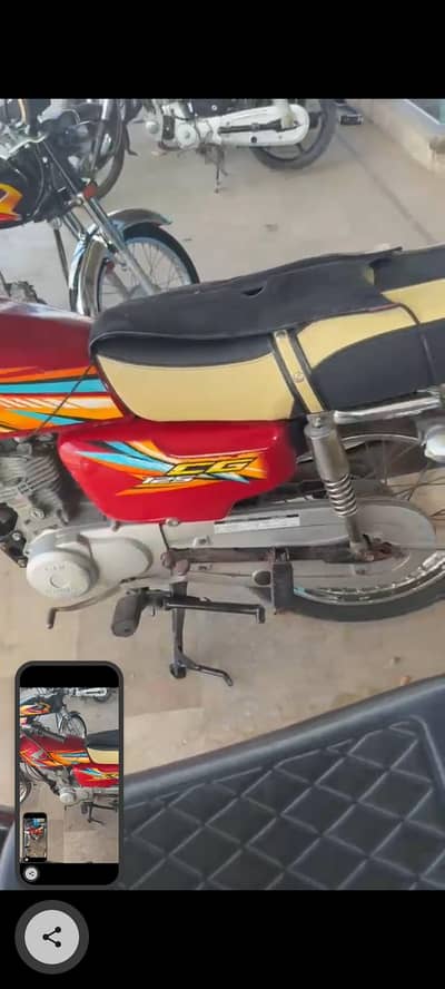 Honda CG 125 model 2025 month November karachi
