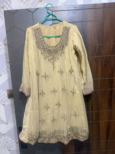 One time used dress urgently sale