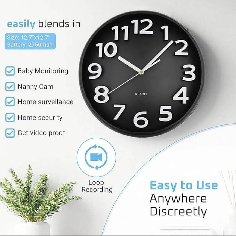 wall clock (security wall clock) 3