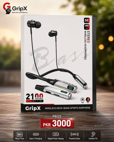 grip x neckband wireless