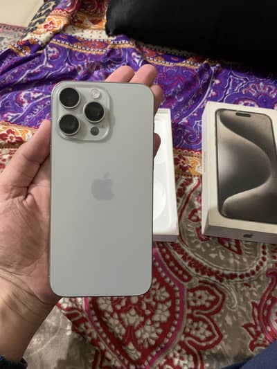 iPhone 15 Pro Max non pta natural titanium 256 Gb