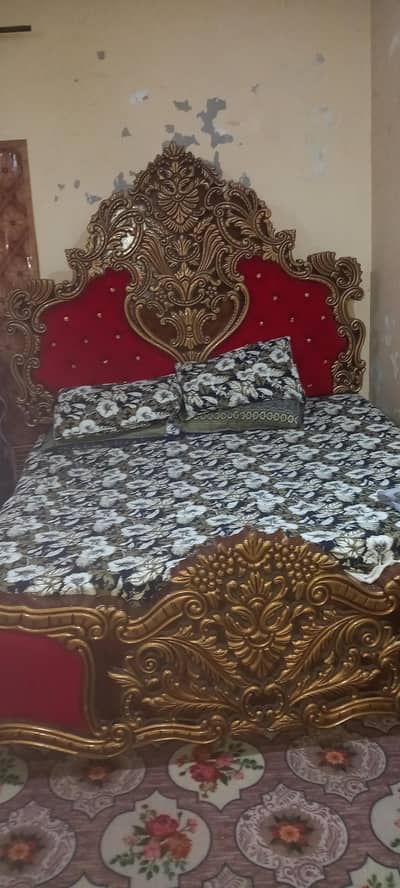 bed set for urgent sale 70000