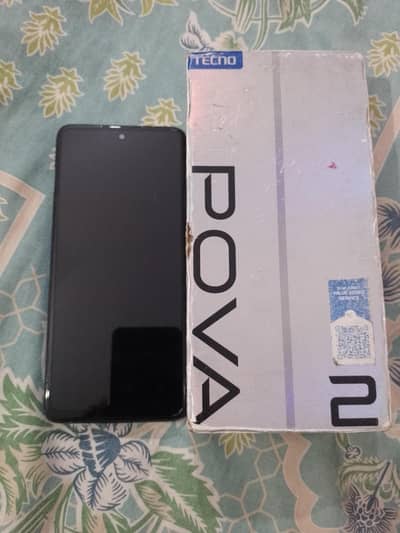 Tecno Pova 2 6gb 128gb box ha add par lena