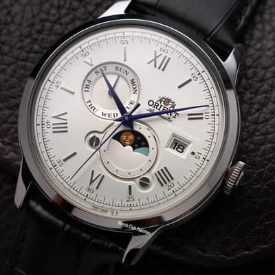 Orient bambino Sun & Moon 41.5mm brand new
