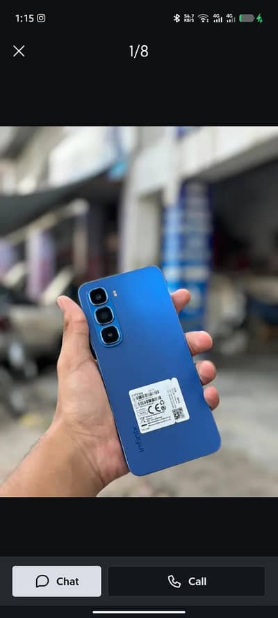 Infinix hot 60 i just like box pack 10 months warranty hai
