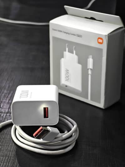 Original Xiaomi Mi 100W Fast Charger with Original Cable