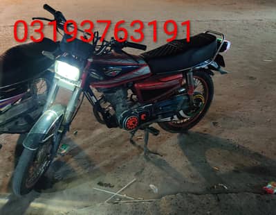 Honda Cg 125 Biometric own the spot