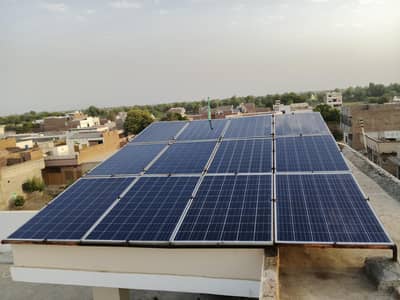 Solar Penals 5 years used with Inverex 3kw inverter complete setup