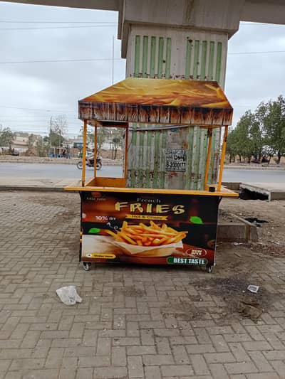 Fries Stall Counter