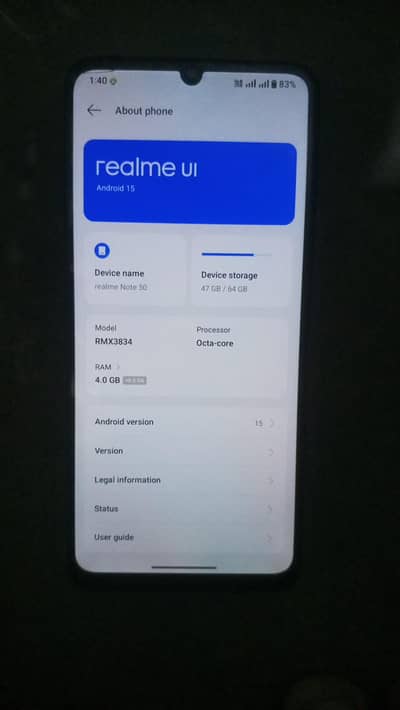 Realme Note 50