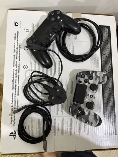 PS4 Fat 500GB + 2 Controllers + 11 Months PS Plus |Excellent Condition