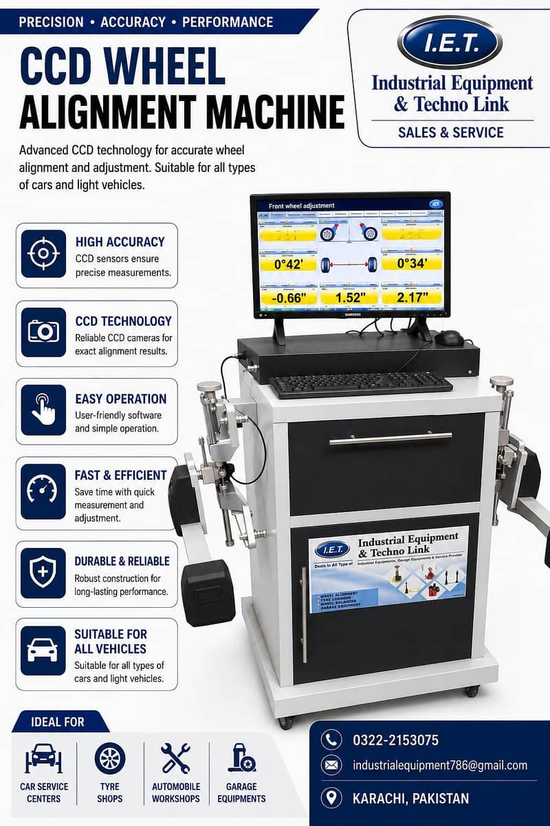 Wheel Alignment Machine 0