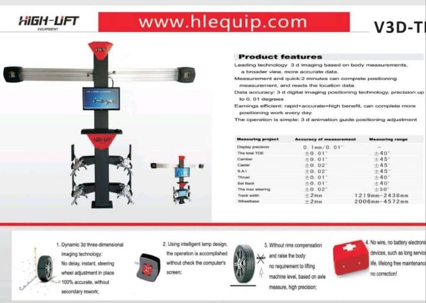 Wheel Alignment Machine 6