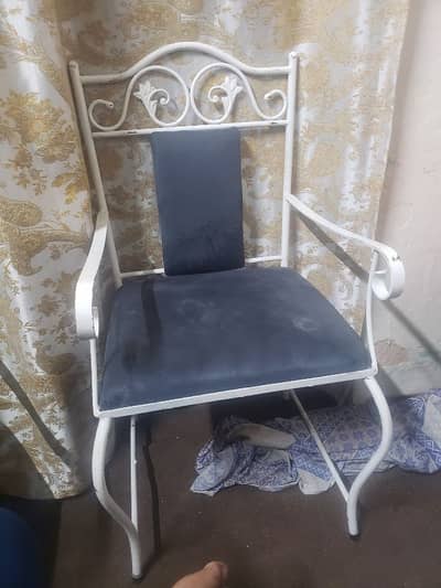 metal chair