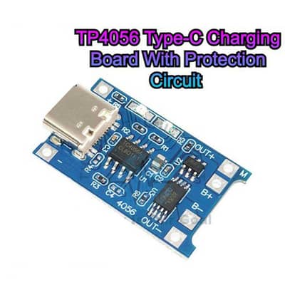 1 Piece Tp 4056 Type C Battery Charging Madule Whole Sale Rate
