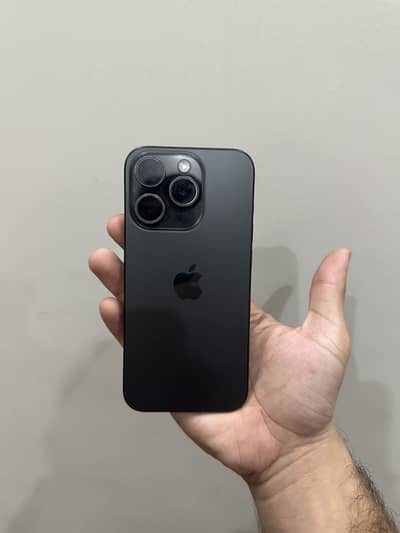 Apple iPhone 15 Pro 128GB – Black Titanium | Premium Condition