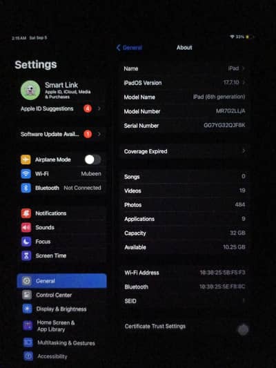 ipad 6th generation