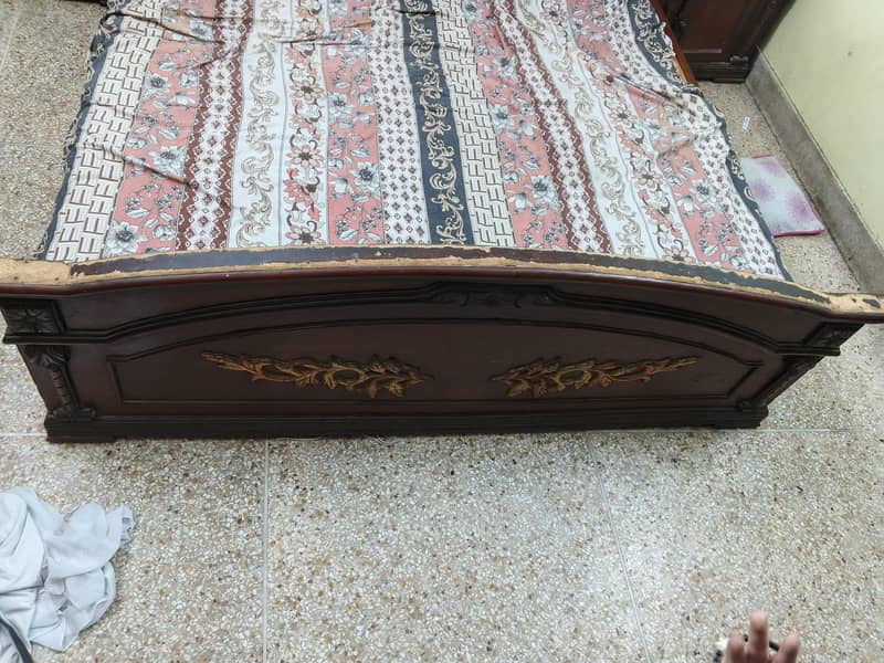Double bed side table showkees dressing 0