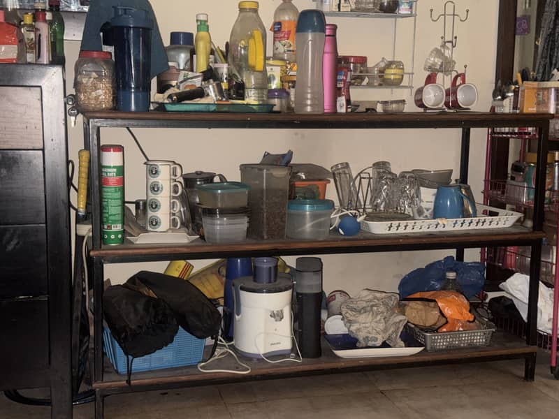 Storage rack or console 1