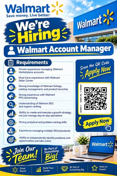 Walmart Account Manager  Remote Position