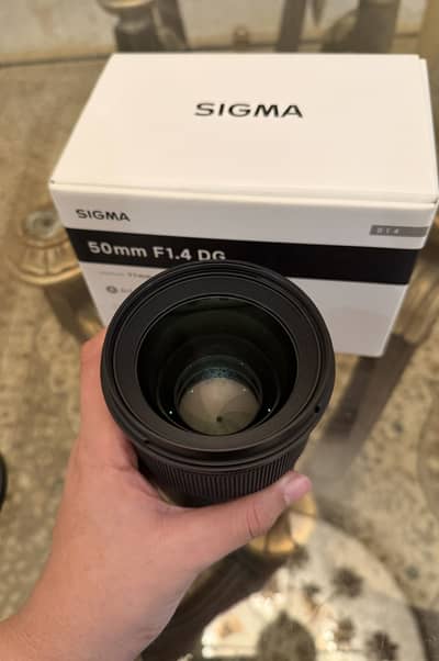 Sigma 50mm f/1.4 DG HSM Art Lens for Nikon – Excellent Condition